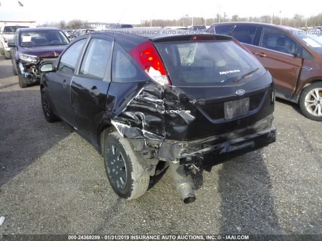 1FAFP37N37W246286 - 2007 FORD FOCUS ZX5/S/SE/SES BLACK photo 6