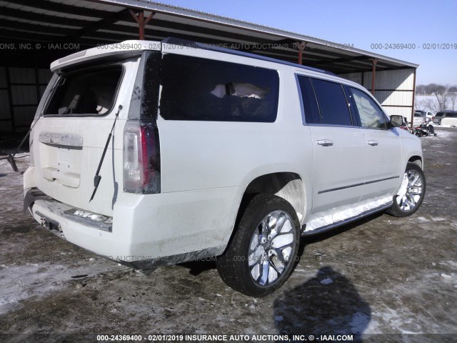 1GKS2HKJ2GR371016 - 2016 GMC YUKON XL DENALI WHITE photo 4