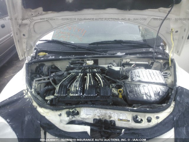 3C4FY58B15T602535 - 2005 CHRYSLER PT CRUISER TOURING CREAM photo 10