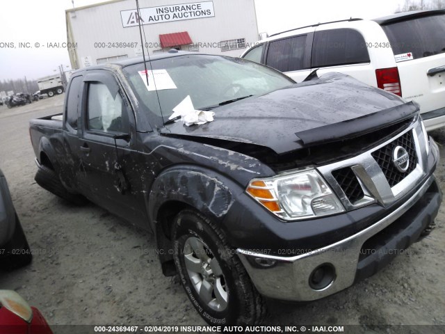 1N6AD0CU0BC407998 - 2011 NISSAN FRONTIER SV/PRO-4X GRAY photo 1