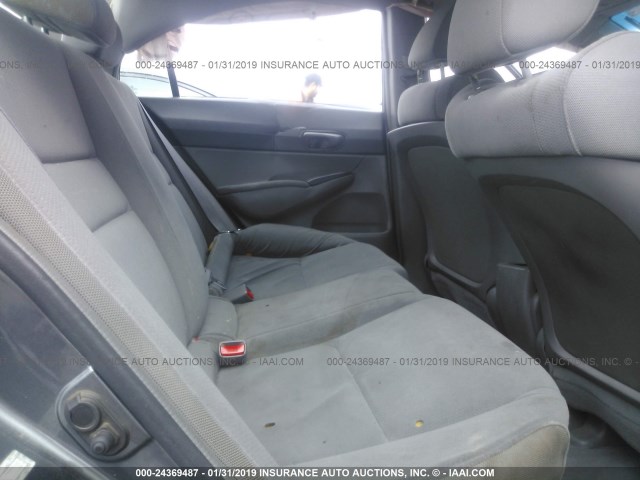 19XFA1F3XAE077790 - 2010 HONDA CIVIC VP GRAY photo 8