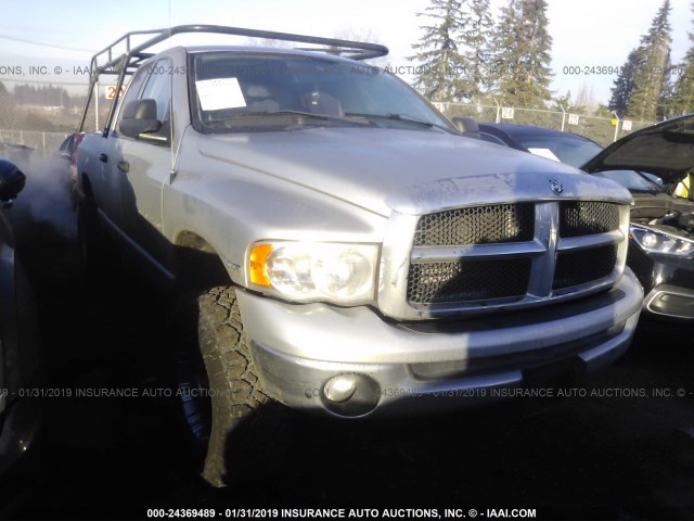 3D7KU28D63G779250 - 2003 DODGE RAM 2500 ST/SLT SILVER photo 1