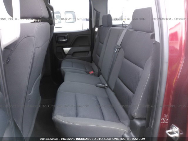 1GCVKREC4HZ105719 - 2017 CHEVROLET SILVERADO K1500 LT 红色 照片 8