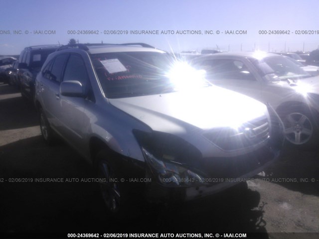 JTJHW31U660017928 - 2006 LEXUS RX 400 SILVER photo 1