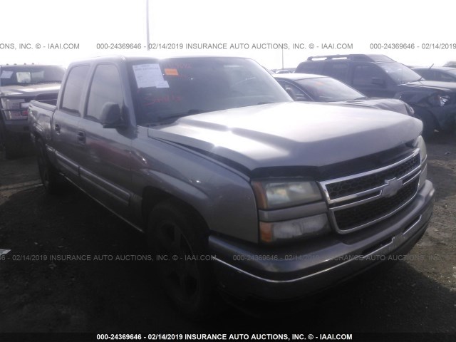 2GCEC13T061128258 - 2006 CHEVROLET SILVERADO C1500 GRAY photo 1