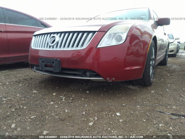 3MEHM0JA4AR602950 - 2010 MERCURY MILAN PREMIER RED photo 6