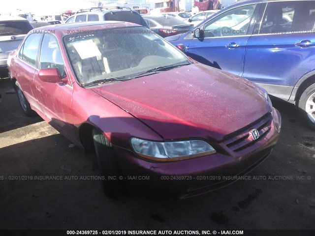 1HGCG16592A022109 - 2002 HONDA ACCORD EX RED photo 1