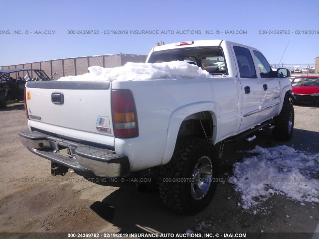 1GTHK23133F253179 - 2003 GMC SIERRA K2500 HEAVY DUTY WHITE photo 4