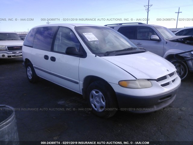 2B4GP2539YR768339 - 2000 DODGE CARAVAN WHITE photo 1