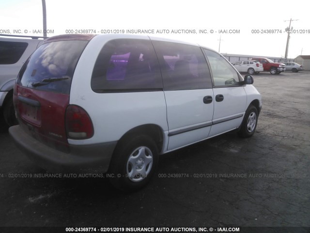 2B4GP2539YR768339 - 2000 DODGE CARAVAN WHITE photo 4