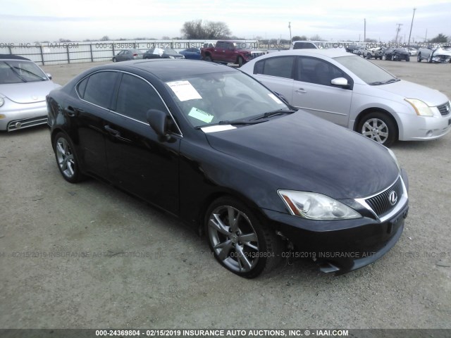 JTHBK262392088193 - 2009 LEXUS IS 250 BLACK photo 1