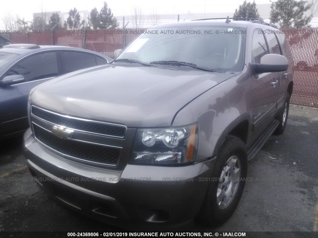 1GNSCAE00BR169956 - 2011 CHEVROLET TAHOE C1500  LS BROWN photo 2