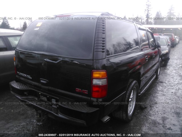 1GKFK66UX1J306270 - 2001 GMC DENALI XL K1500 BLACK photo 4