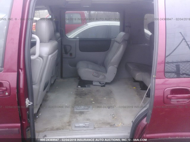 1GNDV23L35D206067 - 2005 CHEVROLET UPLANDER LS BURGUNDY photo 8