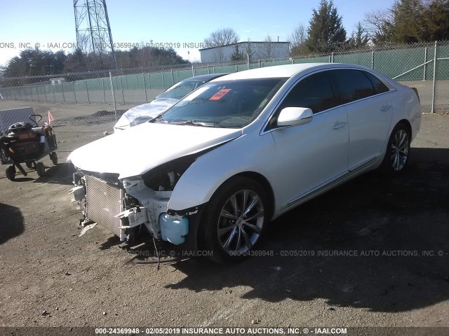 2G61L5S36E9134754 - 2014 CADILLAC XTS WHITE photo 2