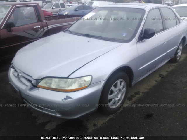 1HGCG66842A152676 - 2002 HONDA ACCORD EX/SE SILVER photo 6