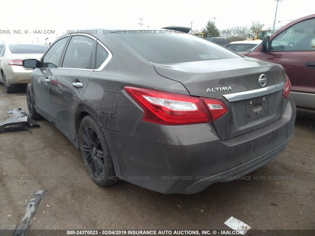 1N4AL3AP4GN315427 - 2016 NISSAN ALTIMA 2.5/S/SV/SL/SR BROWN photo 3