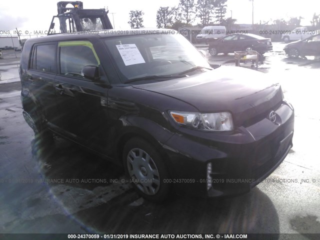 JTLZE4FE8FJ072672 - 2015 TOYOTA SCION XB MAROON photo 1