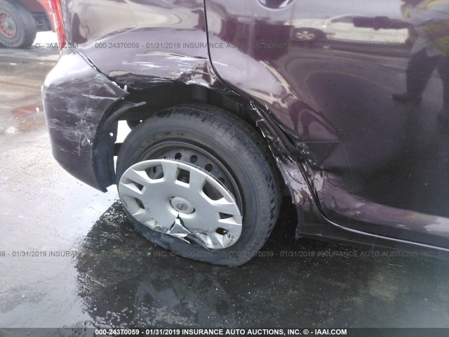 JTLZE4FE8FJ072672 - 2015 TOYOTA SCION XB MAROON photo 6