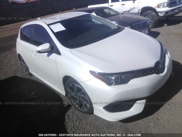 JTNKARJE7GJ501908 - 2016 TOYOTA SCION IM WHITE photo 1