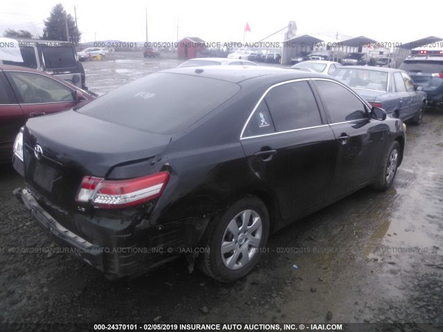4T4BF3EKXAR024112 - 2010 TOYOTA CAMRY SE/LE/XLE 黑色 照片 4