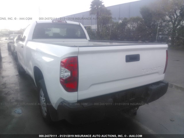 5TFNY5F11GX204013 - 2016 TOYOTA TUNDRA SR WHITE photo 3