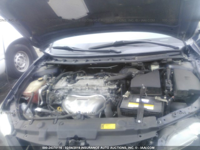 JTKJF5C71B3002410 - 2011 TOYOTA SCION TC BLUE photo 10