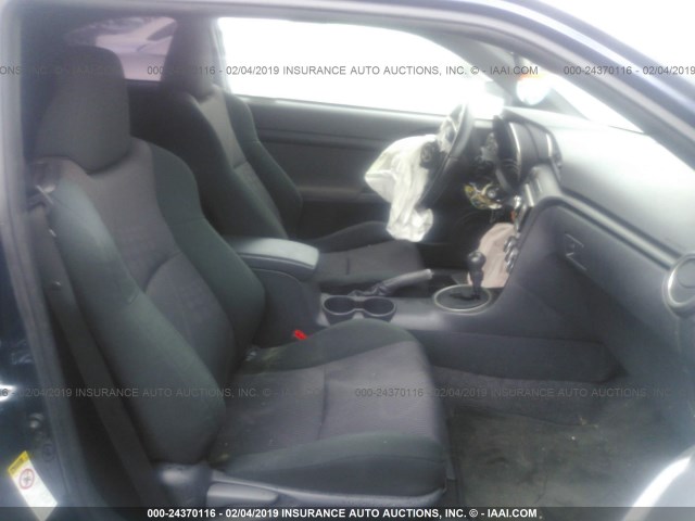 JTKJF5C71B3002410 - 2011 TOYOTA SCION TC BLUE photo 5