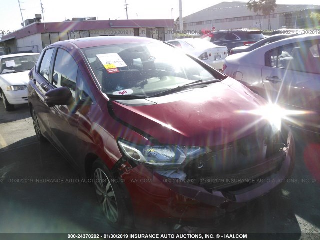 3HGGK5H83FM771141 - 2015 HONDA FIT EX/EXL RED photo 1