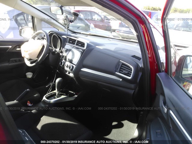 3HGGK5H83FM771141 - 2015 HONDA FIT EX/EXL RED photo 5