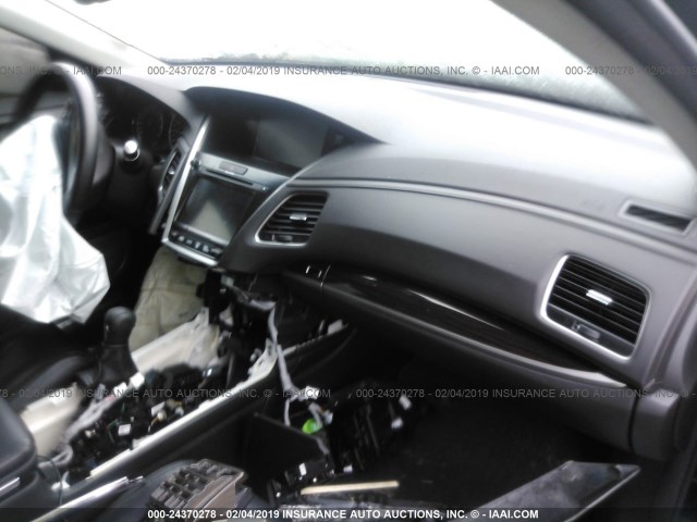 JH4KC1F98FC001690 - 2015 ACURA RLX ADVANCE BLACK photo 5