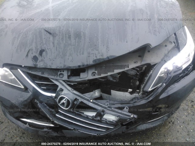 JH4KC1F98FC001690 - 2015 ACURA RLX ADVANCE BLACK photo 6