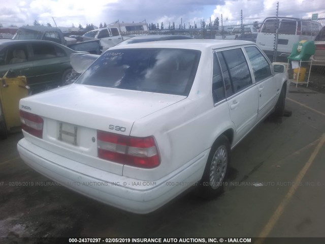 YV1KS9606W1130845 - 1998 VOLVO S90 WHITE photo 4