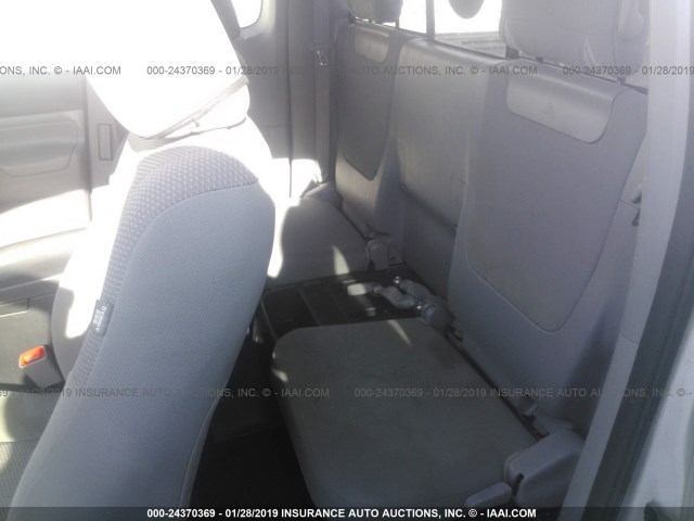 5TFTX4CN8CX021374 - 2012 TOYOTA TACOMA ACCESS CAB ვერცხლისფერი ფოტო 8