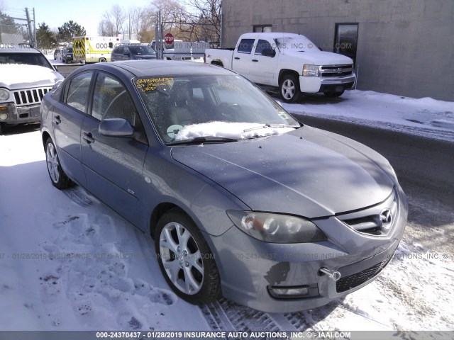 JM1BK324271648240 - 2007 MAZDA 3 S GRAY photo 1