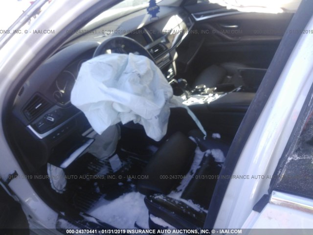 WBA5A7C52ED614600 - 2014 BMW 528 XI WHITE photo 5