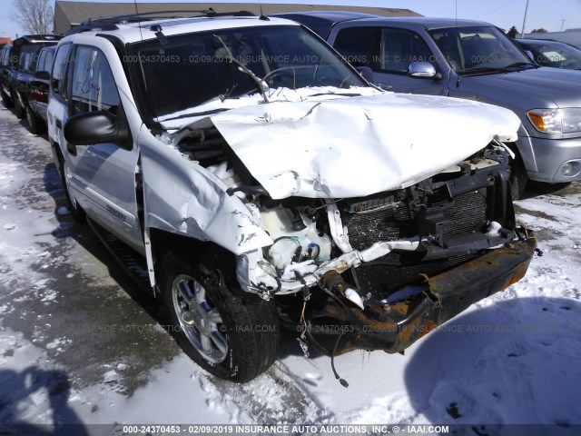 1GKDT13S552316876 - 2005 GMC ENVOY WHITE photo 6