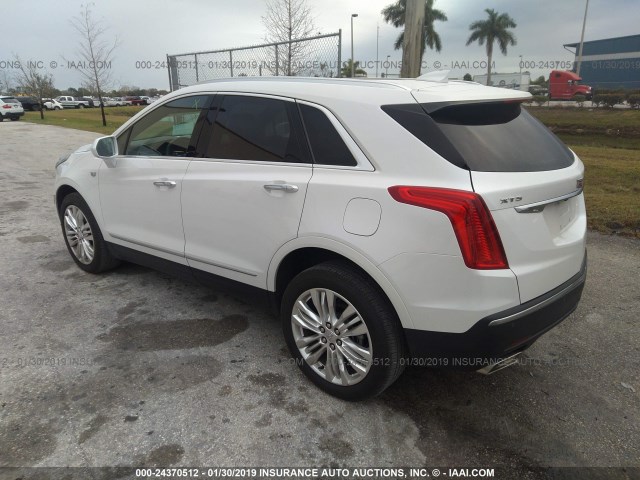 1GYKNERSXJZ146683 - 2018 CADILLAC XT5 PREMIUM LUXURY WHITE photo 3