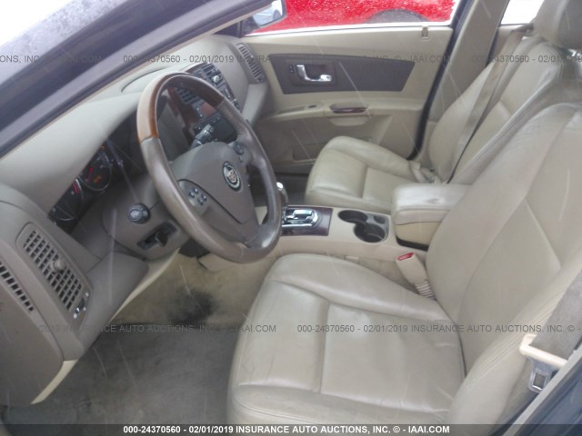 1G6DP577470198432 - 2007 CADILLAC CTS HI FEATURE V6 BEIGE photo 5