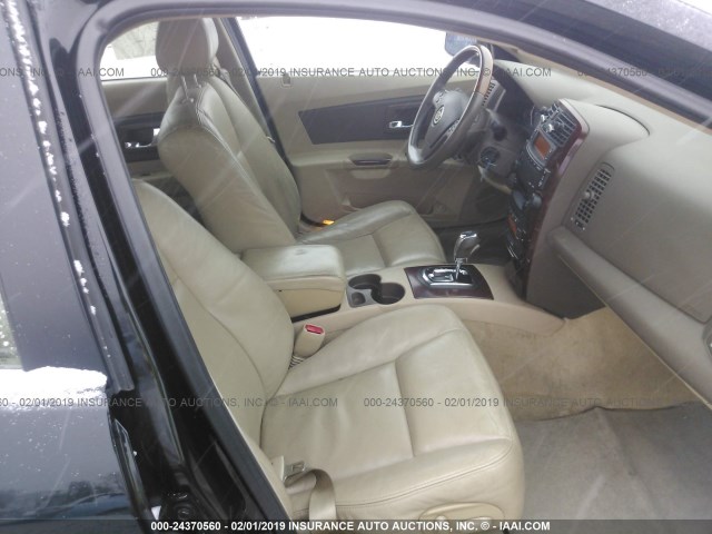 1G6DP577470198432 - 2007 CADILLAC CTS HI FEATURE V6 BEIGE photo 6