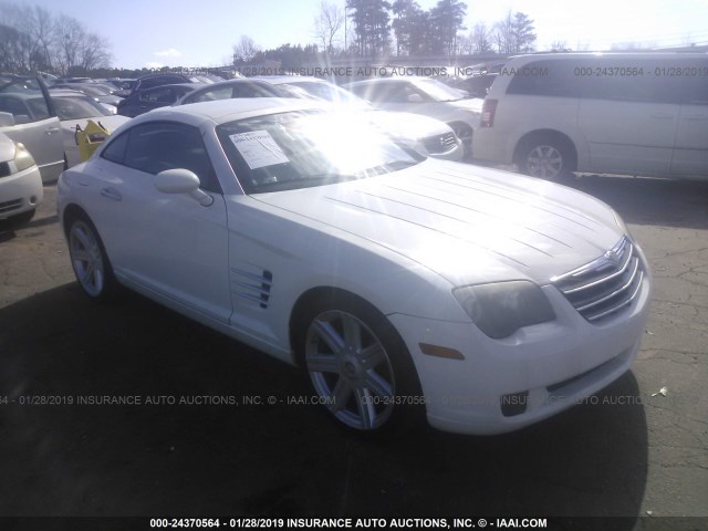 1C3AN69L44X009534 - 2004 CHRYSLER CROSSFIRE LIMITED WHITE photo 1