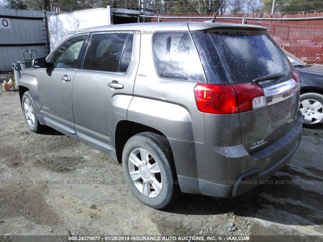 2GKALMEK4C6140551 - 2012 GMC TERRAIN SLE GRAY photo 3