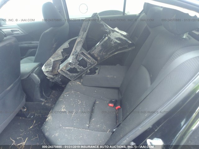 1HGCR2F33FA013359 - 2015 HONDA ACCORD BLACK photo 8