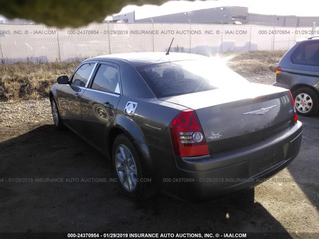 2C3KA43R38H322862 - 2008 CHRYSLER 300 GRAY photo 3