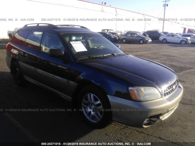 4S3BH675447642515 - 2004 SUBARU LEGACY OUTBACK AWP 蓝色 照片 1