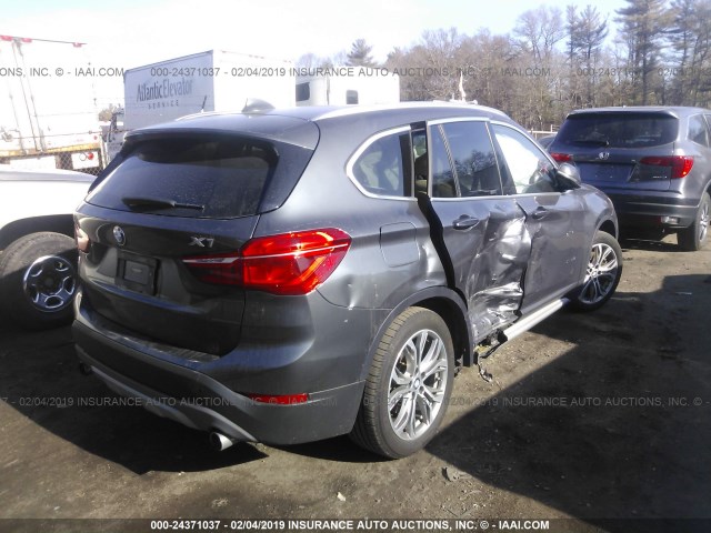 WBXHT3C35G5E54779 - 2016 BMW X1 XDRIVE28I GRAY photo 4