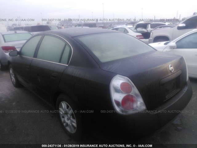 1N4AL11D95N496273 - 2005 NISSAN ALTIMA S/SL BLACK photo 3