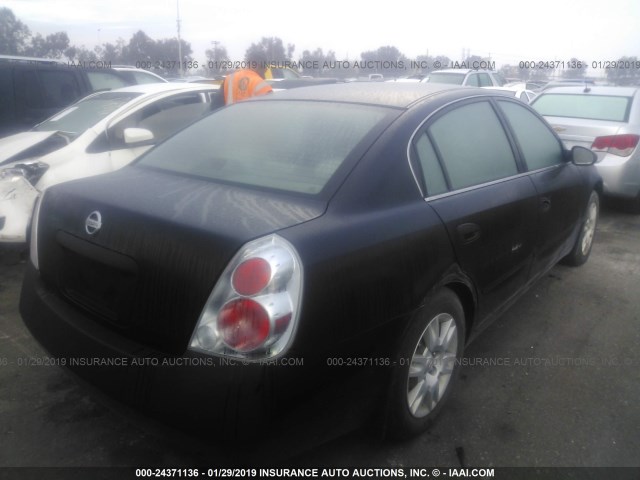 1N4AL11D95N496273 - 2005 NISSAN ALTIMA S/SL BLACK photo 4