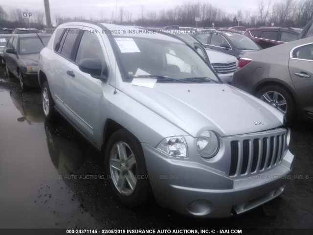 1J8FF47W88D772091 - 2008 JEEP COMPASS SPORT SILVER photo 1