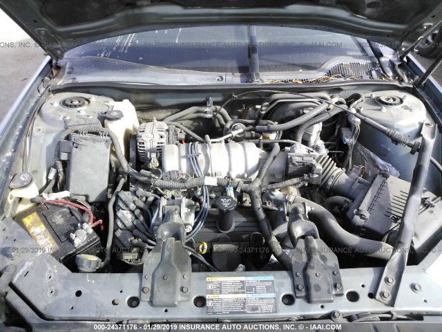 2G2WP552171101421 - 2007 PONTIAC GRAND PRIX BLUE photo 10